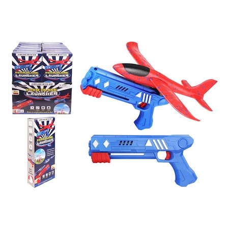 Toy Launcher Glider Plane Shooter Foam, 2PK